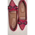 Sapatilha Vermelha Fivela