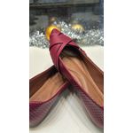 Sapatilha Marsala Entrelaçada 