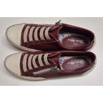 Sapatênis Marsala off White Ziper e Elástico 