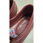 Sapatênis Marsala off White Ziper e Elástico 