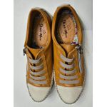 Sapatenis Amarelo Deserto Off White Elástico e Zíper Copia