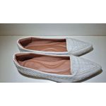 Sapatilha Dona Moça Branco Cracolado