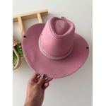 Chapéu Boiadeira Rosa 