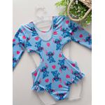 Maiô Stitch Azul