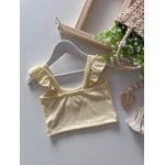 Cropped Primavera Amarelo