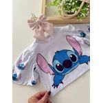 T-shirt Cropped Stitch Branco