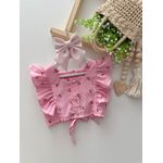 Cropped Cerejinha Rosa