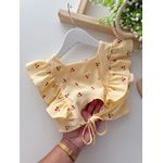 Cropped Cerejinha Amarelo