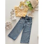 Cropped Cerejinha Amarelo