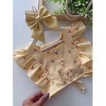 Cropped Cerejinha Amarelo