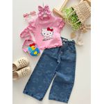 Blusa Hello Kitty Rosa