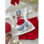 T-shirt Margarida Vermelho