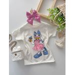 T-shirt Margarida Rosa