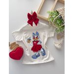 T-shirt Margarida Vermelho