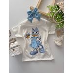 T-shirt Margarida Azul