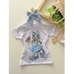 T-shirt Margarida Azul