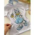 T-shirt Margarida Azul