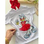 T-shirt Margarida Vermelho