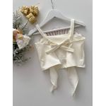 Cropped Concha Off White