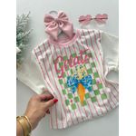 T-shirt Cropped Gelato