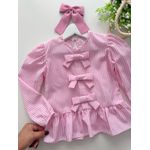 Bata Maitê Rosa Listra 