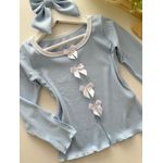 Blusa Alícia Azul 
