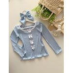 Blusa Alícia Azul 