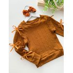 Blusa Ana Laura Caramelo