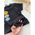 Blusa Be Happy Preta 