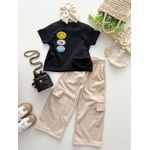 Blusa Be Happy Preta 