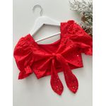 Cropped Carol Vermelho 
