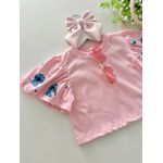 Blusa Dani Stitch Rosa 