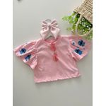 Blusa Dani Stitch Rosa 