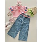 Blusa Dani Stitch Rosa 