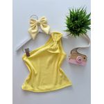 Blusa Laço Amarela