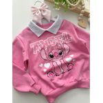 Moletom Angel Rosa 