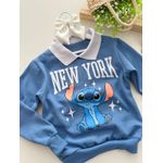 Moletom Stitch Azul 
