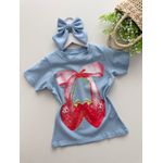 T-shirt Moranguinho Azul 
