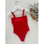Body Laço Vermelho 