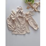Camisa Xadrez Aline Nude