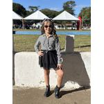Camisa Xadrez Preta 