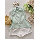 Camisa Yasmin Verde Menta 