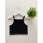 Cropped Sweet Preto