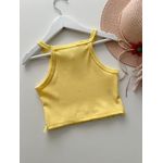 Cropped Maju Amarelo