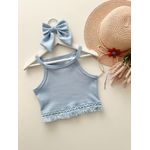 Cropped Maju Azul