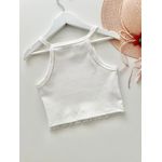 Cropped Maju Off White