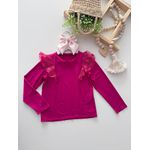 Blusa Tule Pink