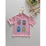 T-shirt Labubu Rosa