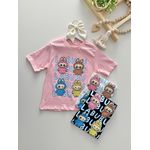 T-shirt Labubu Rosa