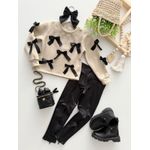 Blusa Moletom Laço Nude 